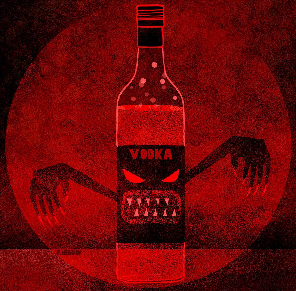 Illustratie Animatie Wodka GIF GIFs.nl