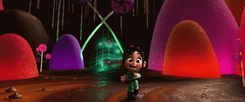 Vanellope Von Schweetz Glitch Gif Wreck It Ralph Car Scene Analysis